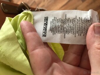 NAPAPIJRI originál limetkove pánske tricko L - 6