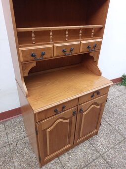 Selský příborník, kredenc, rustikální nábytek - 6