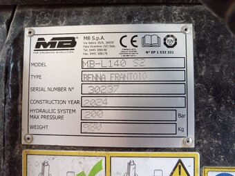 Drviaca lopata MB Crusher MB-L 140 - 6