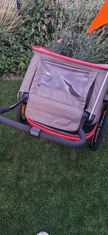 Hamax Outback cyklovozík pre 2 deti TOP stav, komplet výbava - 6