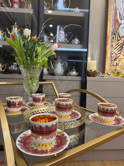 Retro šálky z luxusnej edície  Chodov ČSSR ako nové - 6