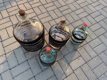 Predám sklenené demižóny - 6