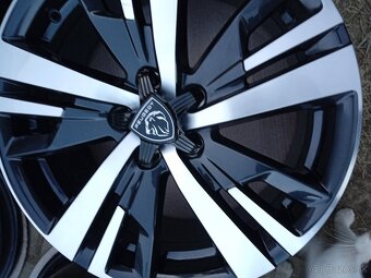 Peugeot 18 "5x108 ET 49 originálne hliníkové disky - 6