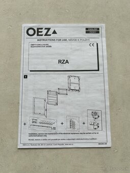 Predám novú 2-radovú rozvodnicu OEZ RZA-Z-2S28 IP30 - 6