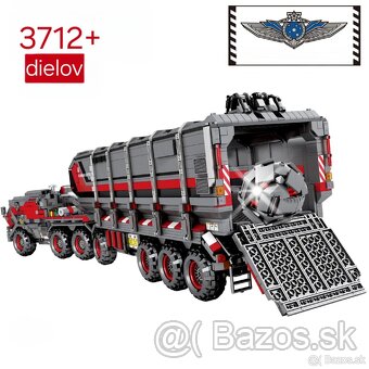 Technická stavebnica Sci-fi Transportér - (3712 dielov) - 6