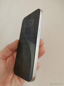 IPhone 15pro 128 GB biely - 6