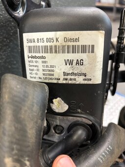Skoda vw webasto nezavysle kurenie diesel - 6