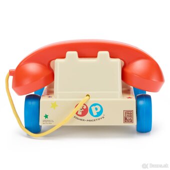 Telefón TOY STORY  Fisher Price retro telephone hračka - 6