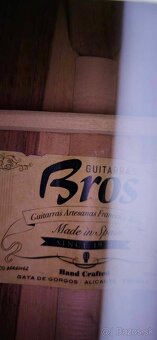 BROS majstrovská koncertná flamenco gitara - 6