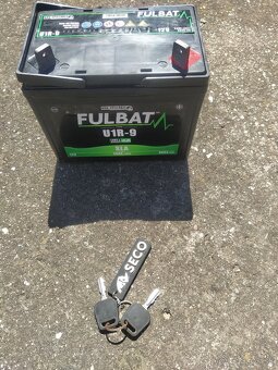 baterie Fulbat u1R 12v 28ah zahradní traktory - 6
