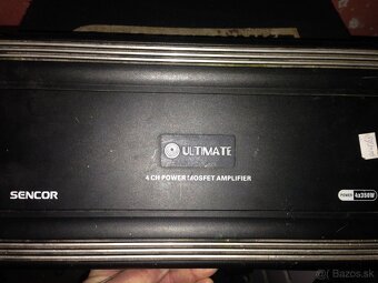 Predam subwoofer SONY Xplōd 1500w + zosil + autoradijo - 6