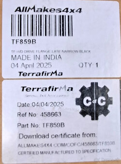 HD unášač poloosi Terrafirma LAND ROVER - 6