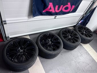 Audi Black S-Line R20 orig. Letne - 6