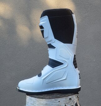 Topánky čižmy SHOT biele - 6