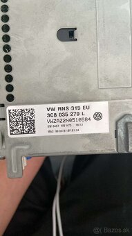 VW RNS 315 - 6