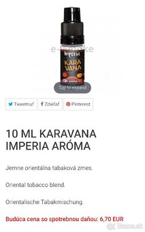 Nové tabakové arómy IMPERIA - 6