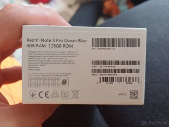 Xiaomi Redmi note 8 Pro 6GB/128 GB - 6