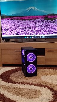 Herný výkonný PC–RTX 4060+Ryzen5 5500+32GB RAM+NVMe+SSD - 6