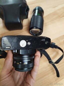 Minolta X-700 s obj. 1.7/50 v top stave + príslušenstvo - 6