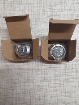 Hodiny a teplomer na riadidlá motorky. - 6