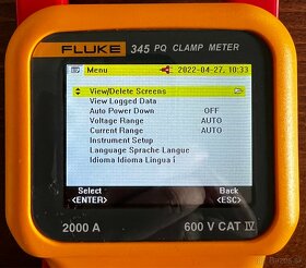 Aktuálne predam Fluke 345 - merač kvality el.energie - 6