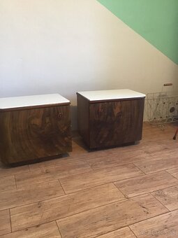 RETRO NOčNé STOLíKY ART DECO - 6