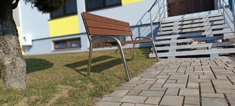 Nerezová lavička - 6