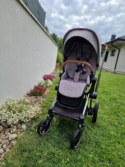 Dvojkombinácia Cybex ePriam Chrome Brown + Seat Platinum - 6