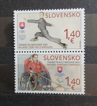 známky Slovensko čisté 5 - 6