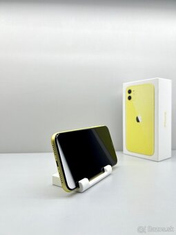 iPhone 11 YELLOW NOVÁ BATÉRIA 100% ZDRAVIE - 6
