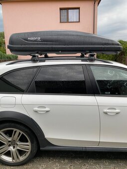 Prenajom stresneho boxu Thule Motion L & Hapro Traxer 6.6 - 6