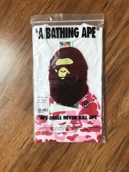 Ružové Bape Tričko - 6