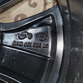 Hliníkové Volkswagen disky 5x112 R16 7J ET48 - 6