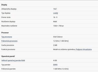 Notebook Lenovo IdeaPad G50-70 Black (Čierny) - 6