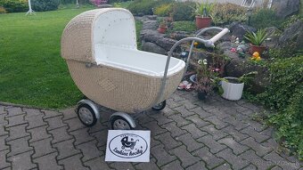 Starozitny kocik pre bábätko - 6