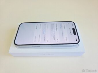 APPLE IPHONE 16 256GB WHITE TOP STAV - - 6