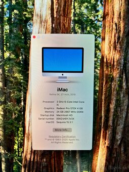 Imac 27” 5k (2019), i5, 24GB - 6