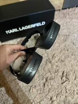 karl lagerfeld kozene nove damske slapky-sandalky - 6