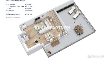 NOVOSTAVBA, AMFIK HOUSE, MEZONETOVÝ 4 IZBOVÝ BYT „C“ S TERAS - 6
