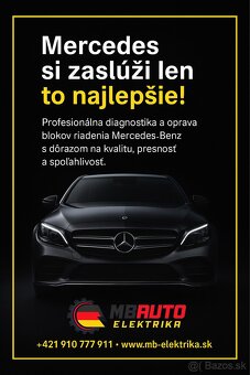 Mercedes EZS – oprava zámku zapaľovania (Bratislava) - 6