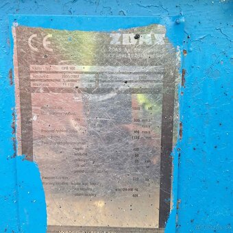 Hydraulický paketovací lis ŽĎAS CPB100 + HR - 6