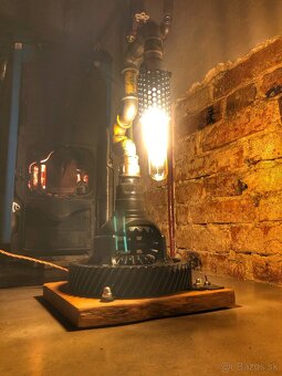 Industriálna lampa - STEAMPUNK IV - 6