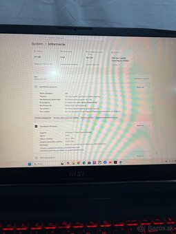 Herný notebook MSI katana - 6