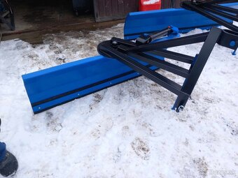 Radlica na sneh, snežný pluh - 6