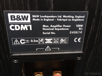 Bowers & Wilkins (B&W) CDM1 - 6