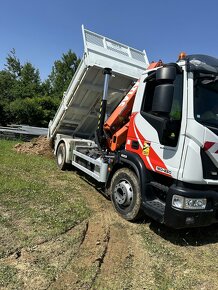 Nákladná doprava Hydraulická ruka + Sklápač - 6