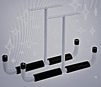 Poriadok v dielni a garáži - Sada nástenných držiakov - 6