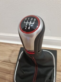 Kožena radiaca paka VW GTD s červenou niťou - 6