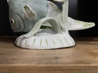 Retro soška Royal Dux skaláre Československý porcelán - 6