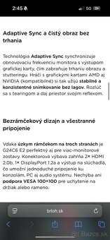 Herný monitor MSi g24c6 e2 180hz - 6